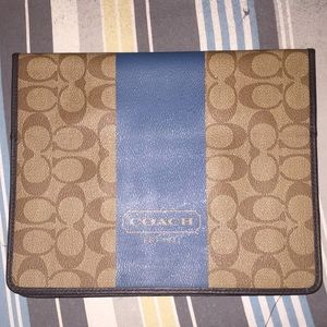 Coach iPad case
